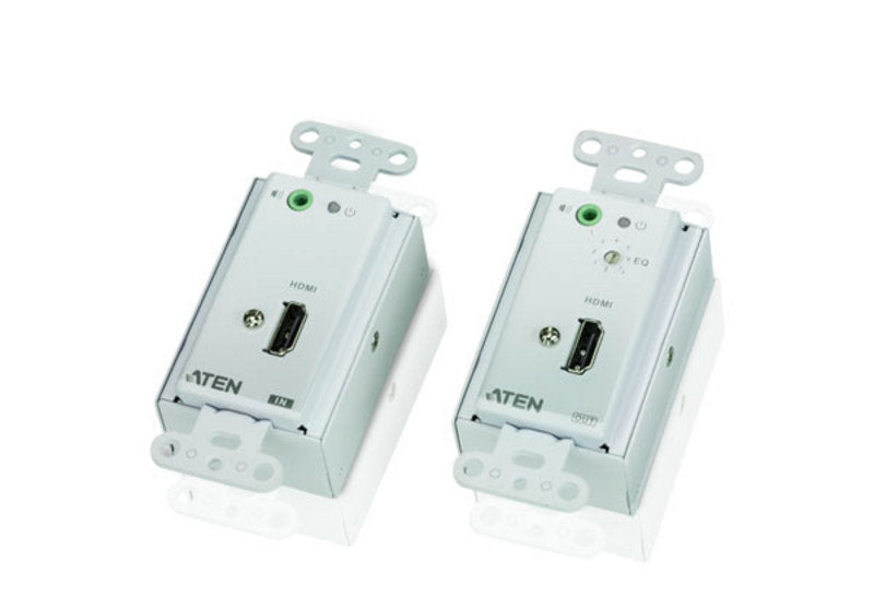 Aten HDMI Over Cat 5 Extender Wall Plate - up to 1080p@60Hz (40m), 1080i@60Hz (60m)' (PROJECT) Aten HDMI Over Cat 5 Extender Wall Plate - up to 1080p@60Hz (40m), 1080i@60Hz (60m)' (PROJECT)